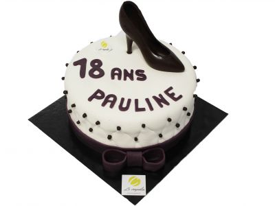 Chaussure en chocolat - 16 pers -